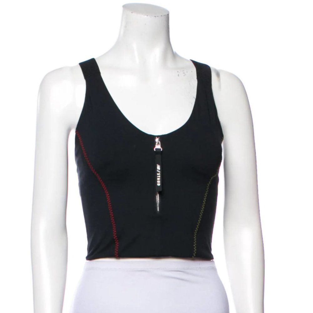 NEW BALANCE X STAUD Scoop Neck Sleeveless Crop Top